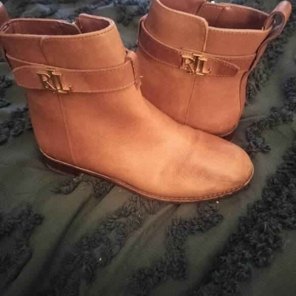 Ralph Lauren booties - Picture 1 of 1